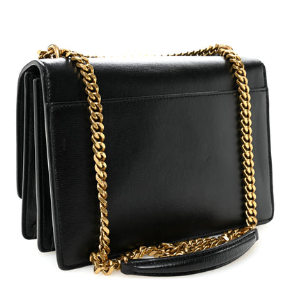 Saint Laurent Calfskin Medium Monogram Sunset Black 3 of 10