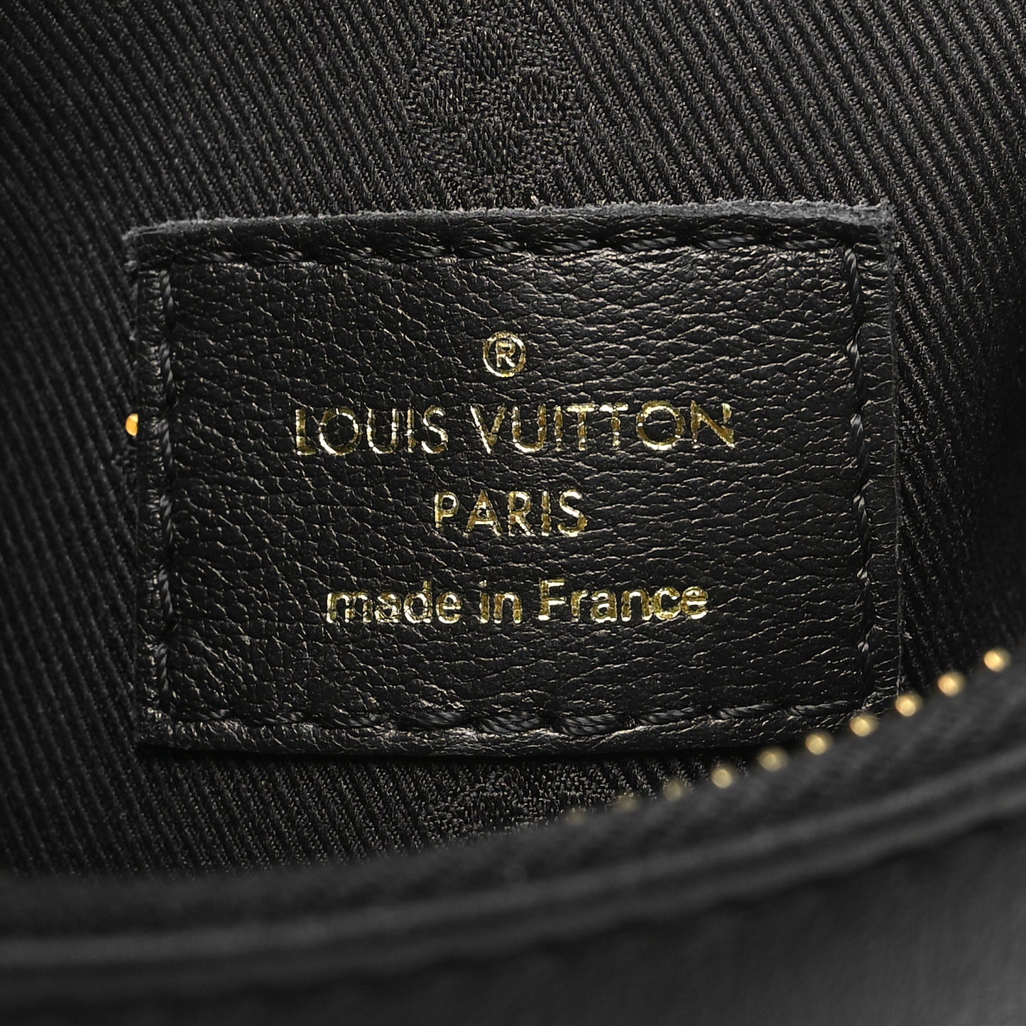 Calfskin Bubblegram Over The Moon Black