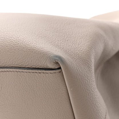 Prada Vitello Phenix Logo Hobo Argilla 10 of 10