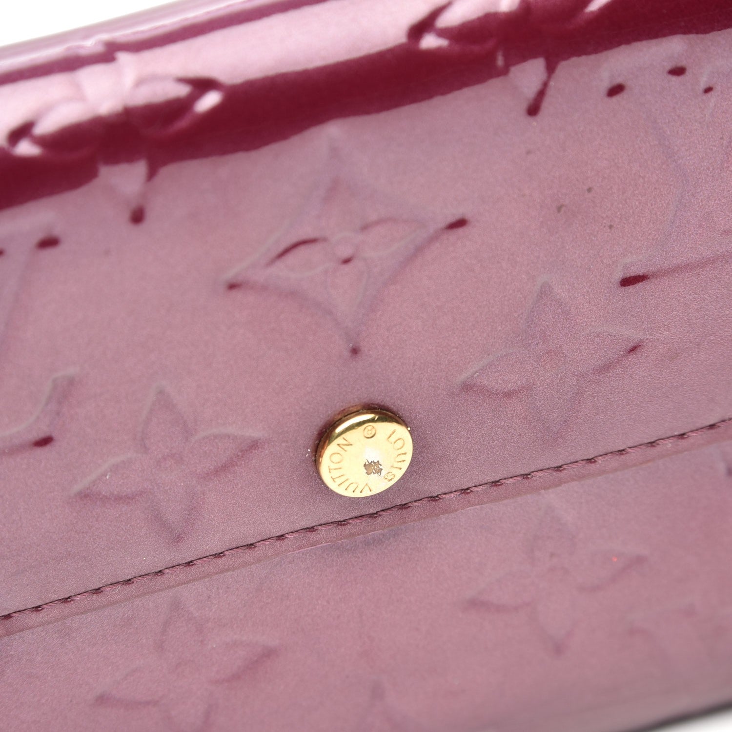 Louis Vuitton Vernis Sarah Wallet Violet 9 of 10