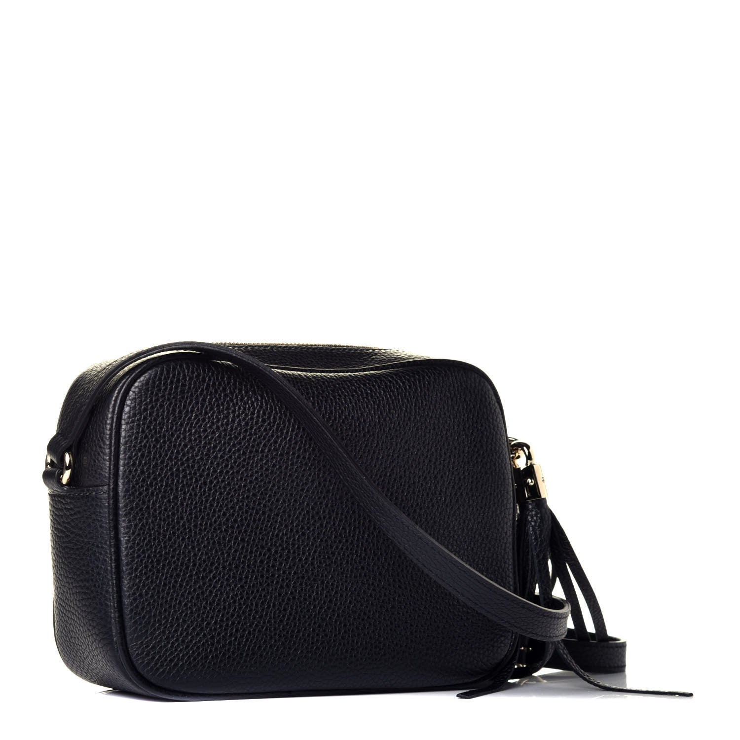 Gucci Pebbled Calfskin Small Soho Disco Bag Black 3 of 9