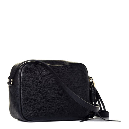 Gucci Pebbled Calfskin Small Soho Disco Bag Black 3 of 9