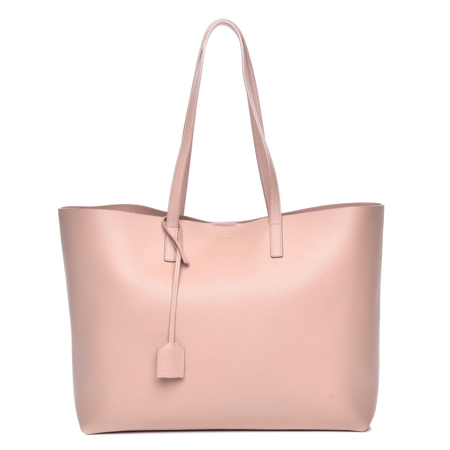 Saint Laurent Calfskin Large Shopping Tote Pale Blush 1 of 13