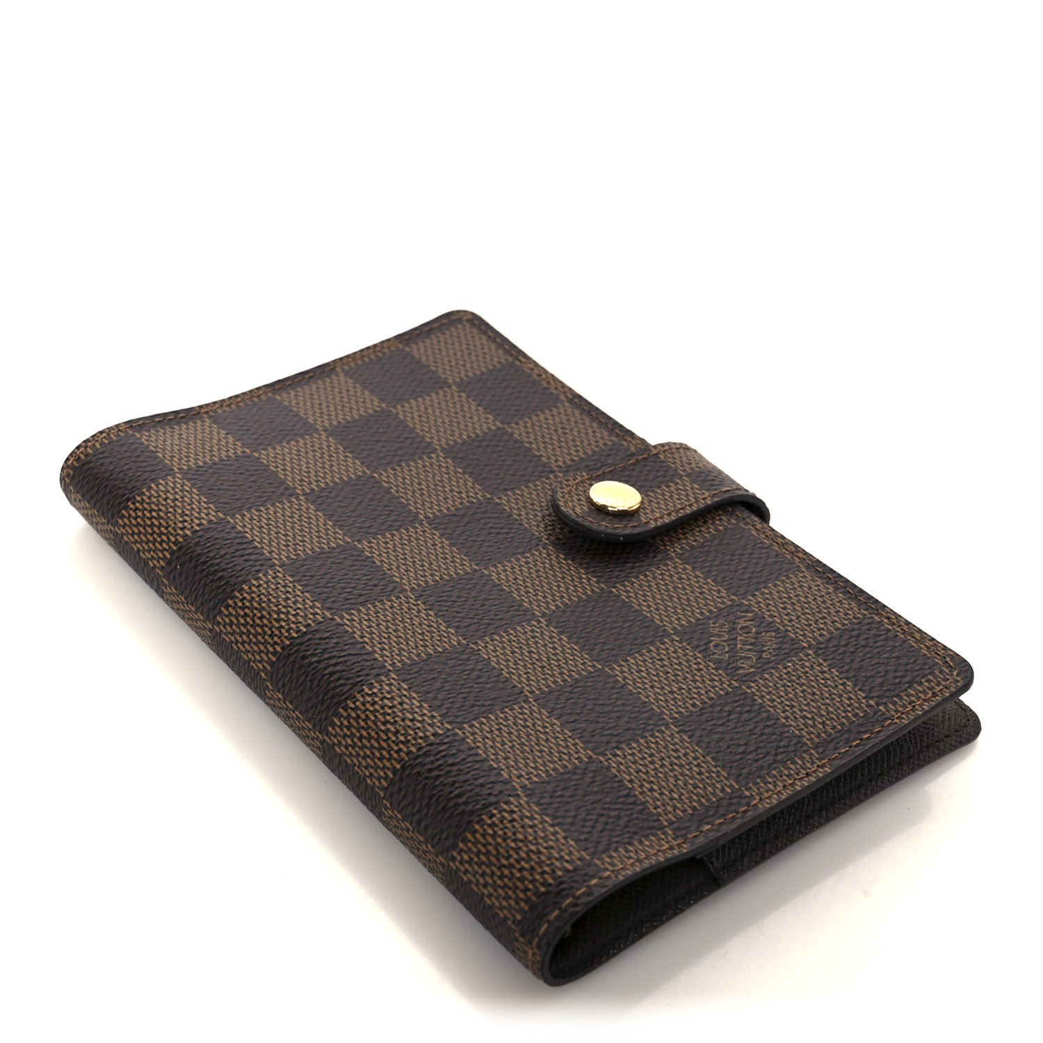 Louis Vuitton Damier Ebene Small Ring Agenda Cover 4 of 9
