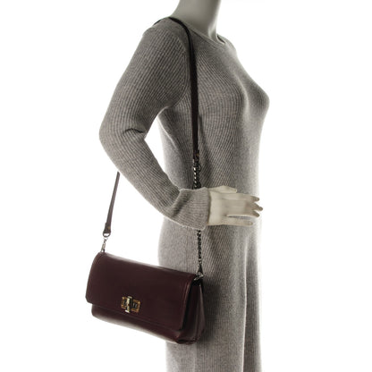 Lanvin Calfksin Large Happy Cross Body Plum 2 of 6