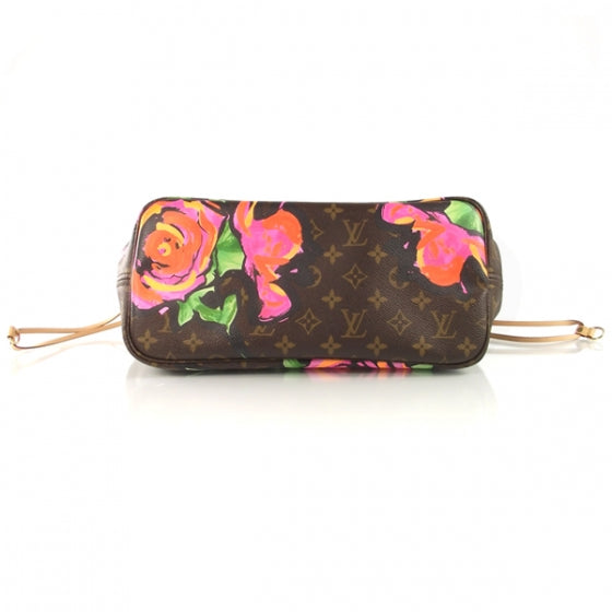 Monogram Roses Neverfull MM