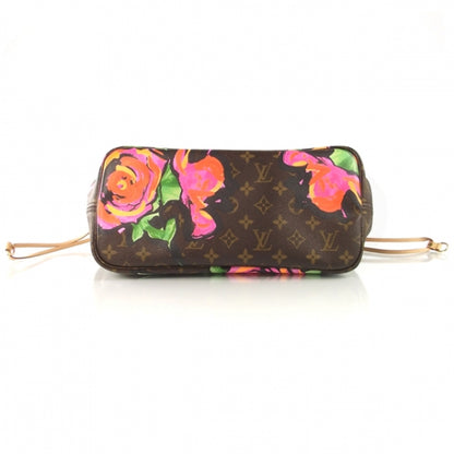 Louis Vuitton Monogram Roses Neverfull MM 5 of 11