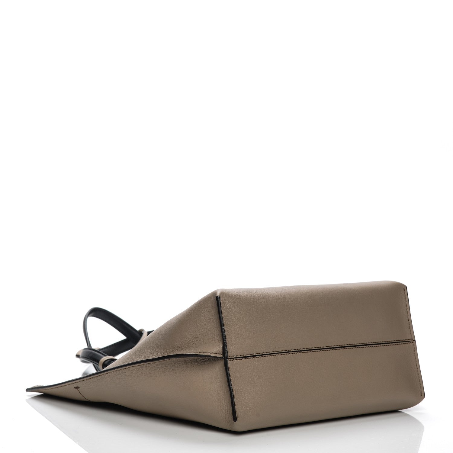 Fendi Vitello All In Shopper Tote Tortora Black 4 of 8