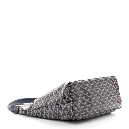 Goyard Goyardine Boheme Hobo Navy Blue 6 of 12