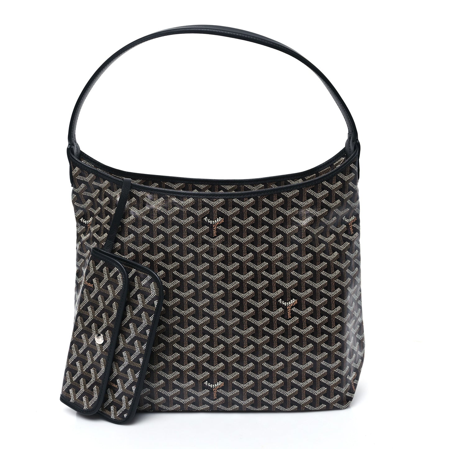 Goyardine Boheme Hobo Black