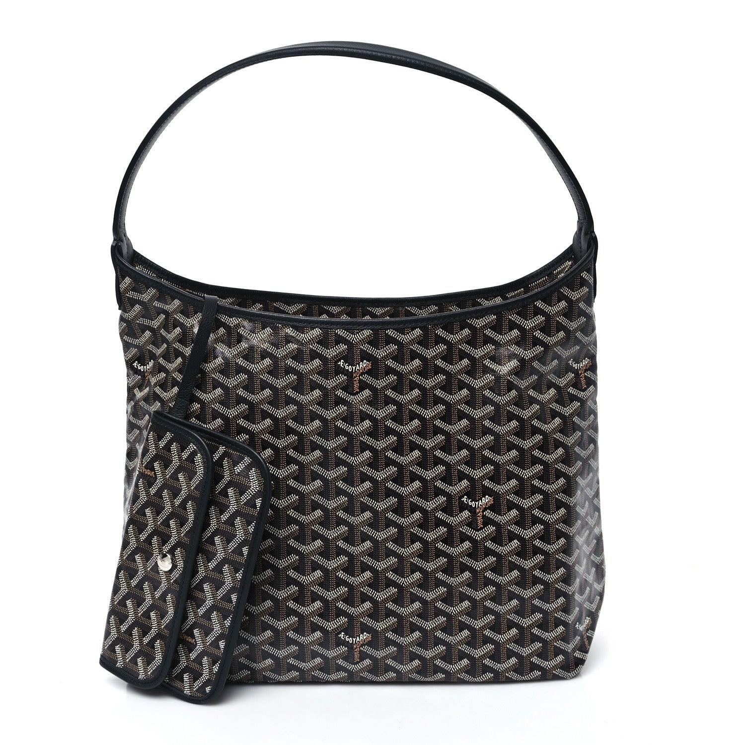 Goyard Goyardine Boheme Hobo Black 3 of 10