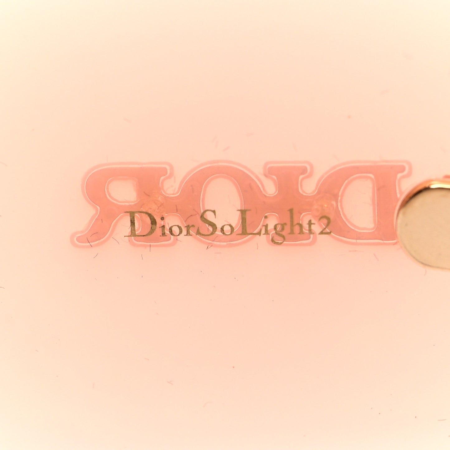 Acetate DiorSo Light 2 Shield Sunglasses Pink