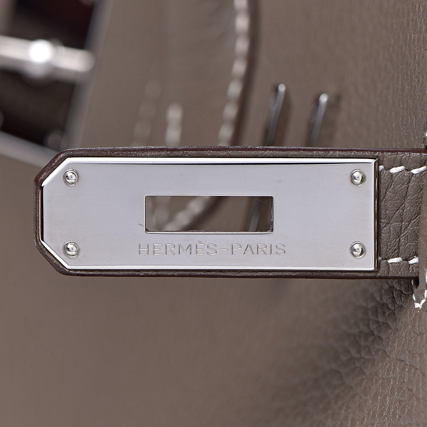 Taurillon Clemence Birkin 35 Etoupe