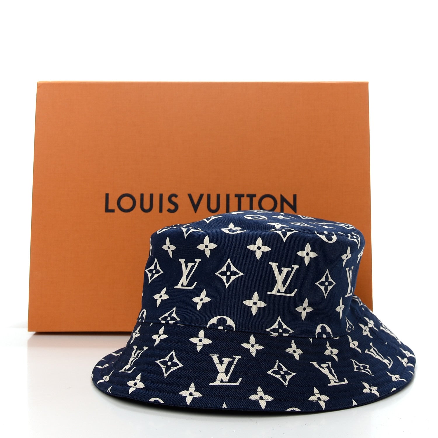 Louis Vuitton Monogram LV Escale Bucket Hat M Blue 6 of 6