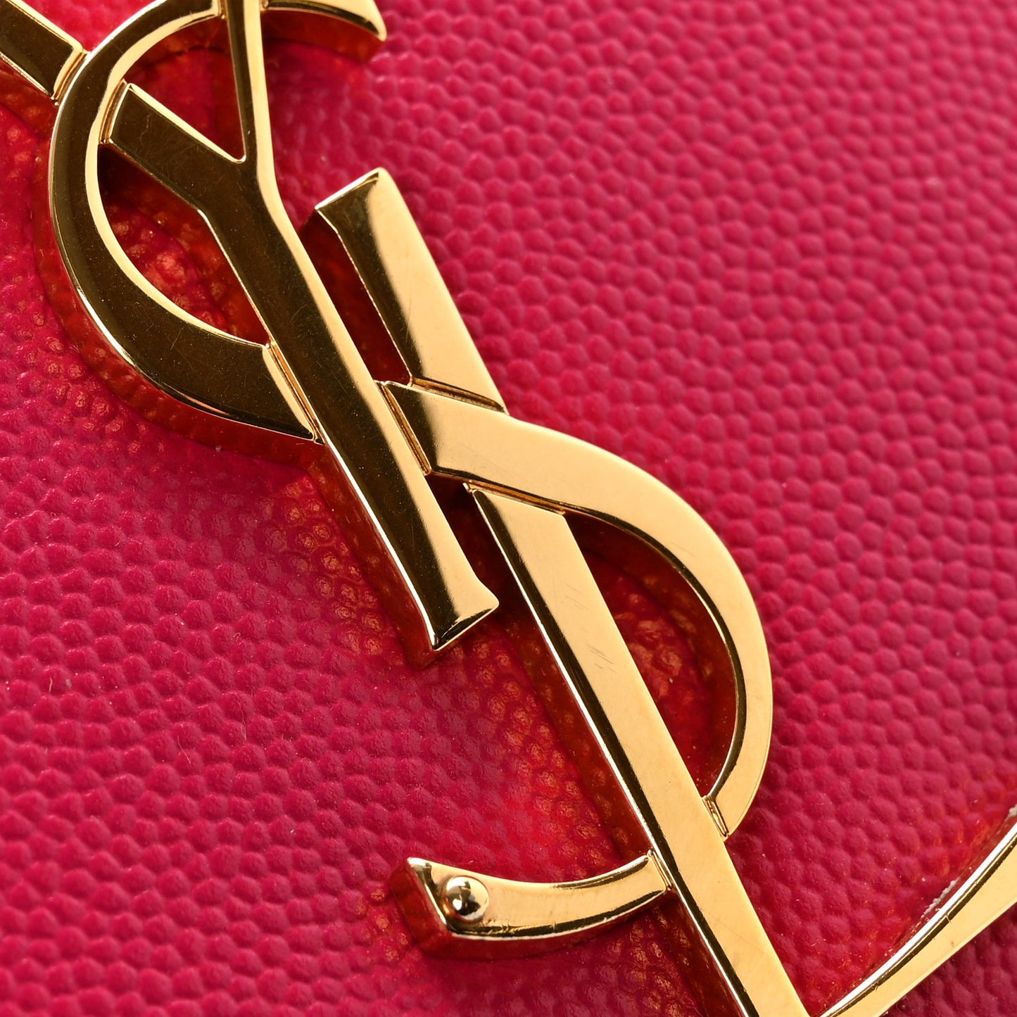 Grain De Poudre Classic Monogram Cassandre Clutch Lipstick Fuchsia