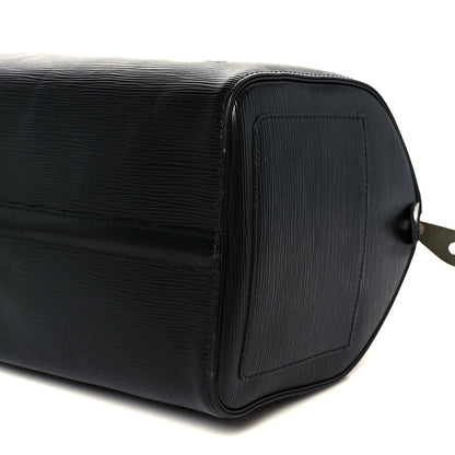 Louis Vuitton Epi Speedy 35 Black 10 of 11