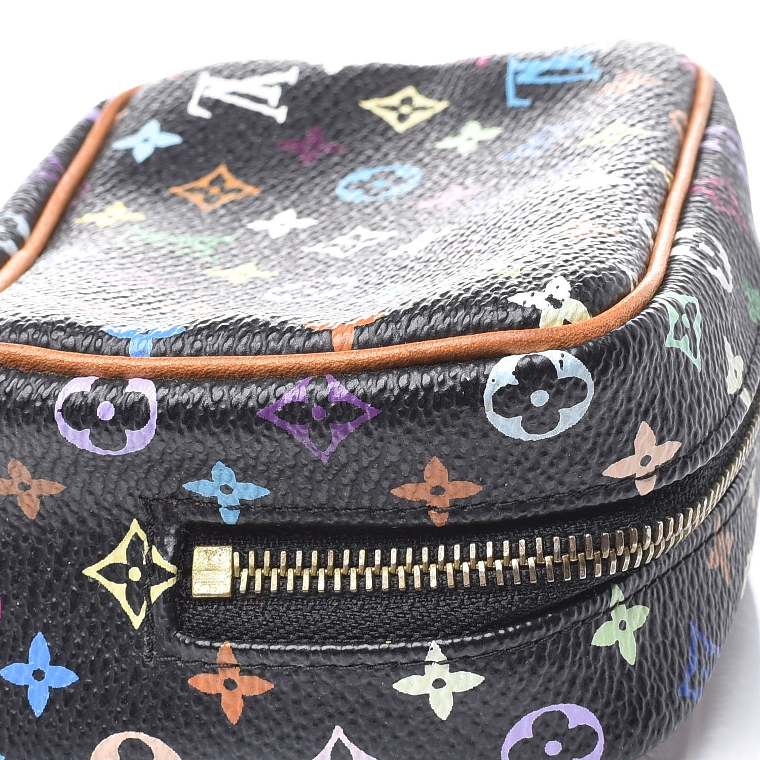 Louis Vuitton Monogram Multicolor Trousse Wapity Black 8 of 8