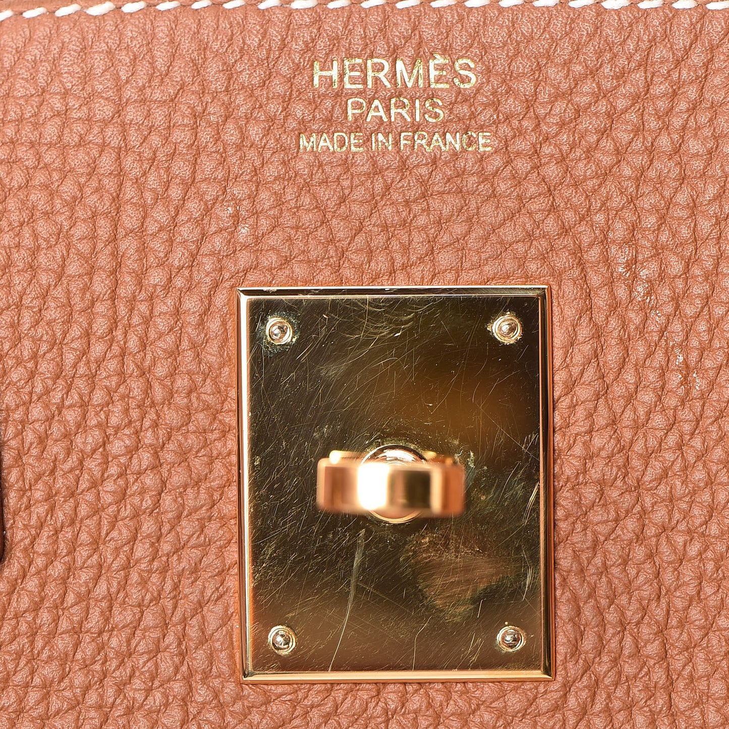 Togo Birkin 30 Gold