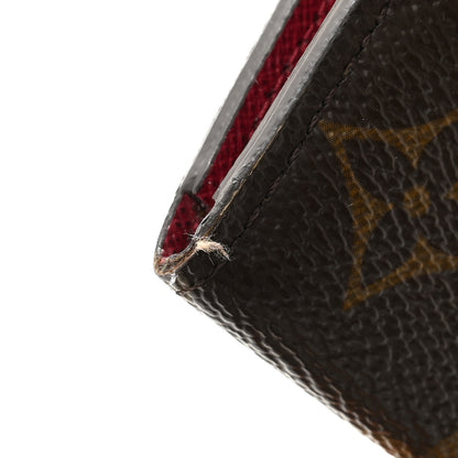 Louis Vuitton Monogram Emilie Wallet Fuchsia 9 of 11