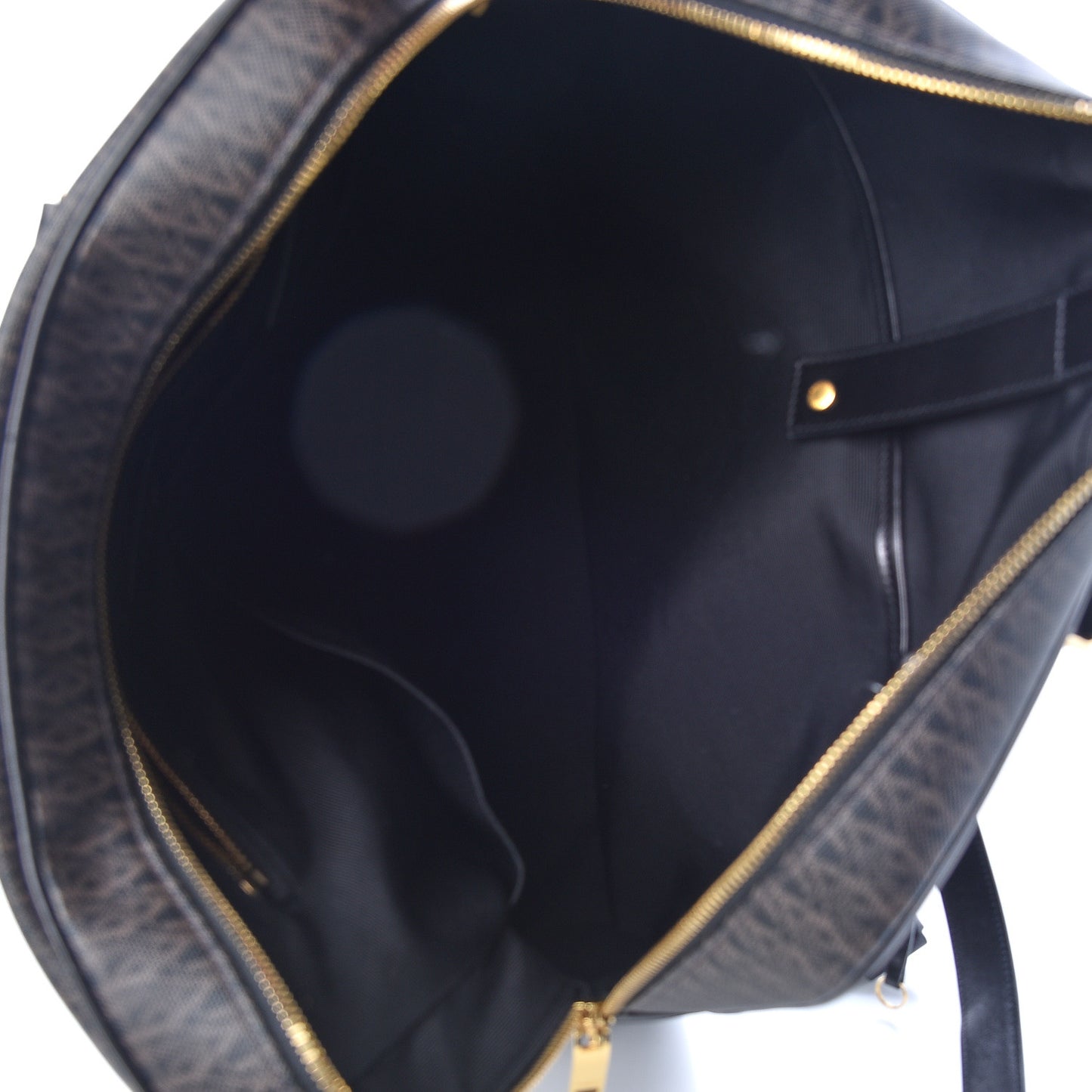 Toile Classic Monogram Rodeo Briefcase Black
