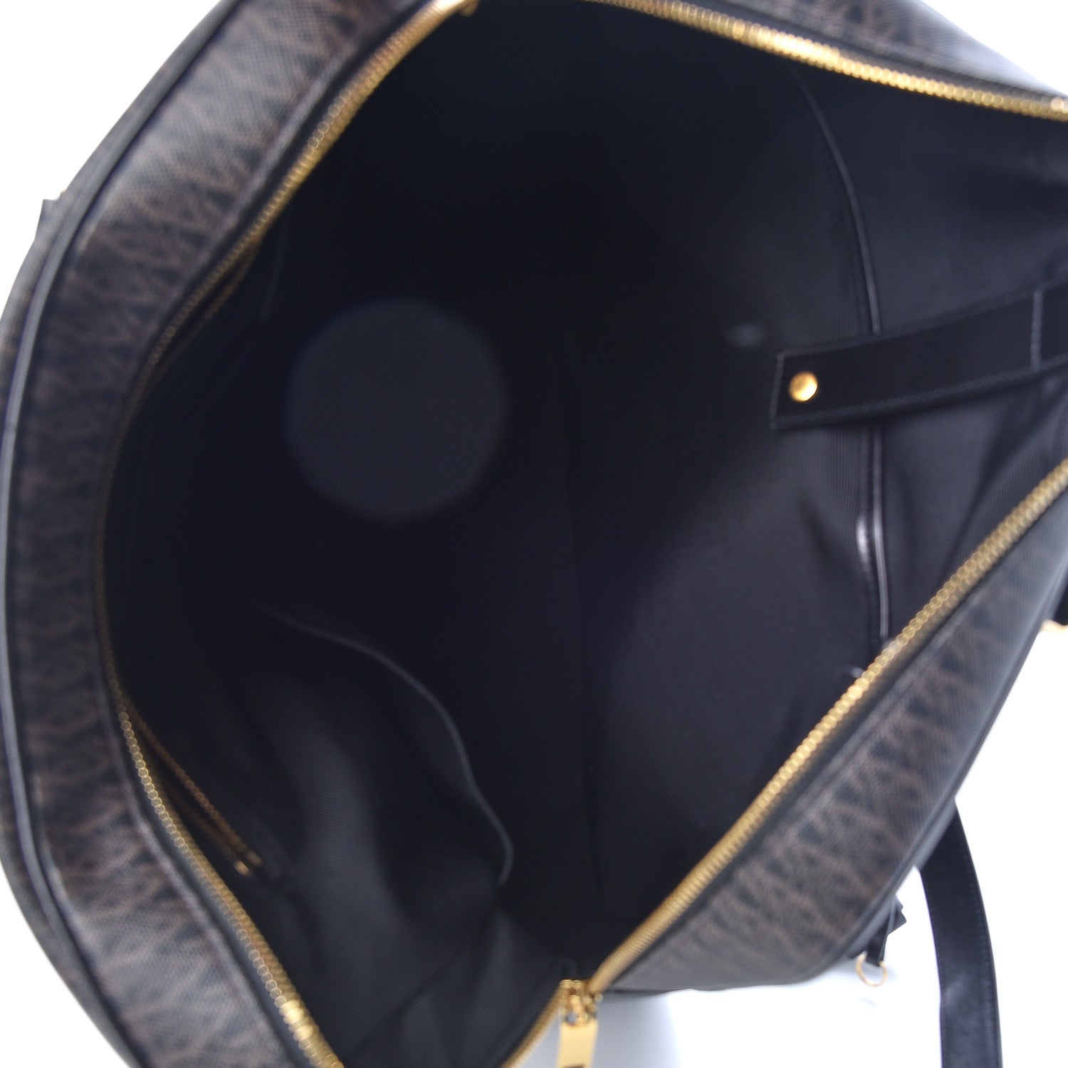 Saint Laurent Toile Classic Monogram Rodeo Briefcase Black 7 of 9