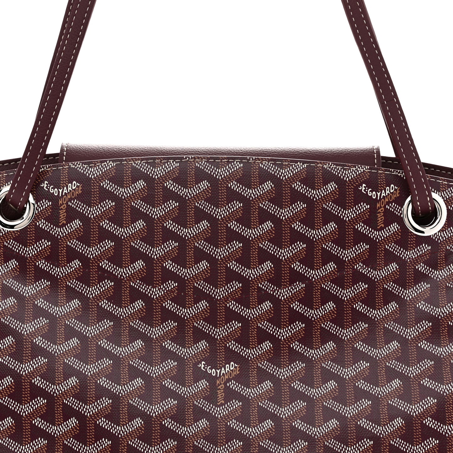 Goyardine Rouette PM Burgundy