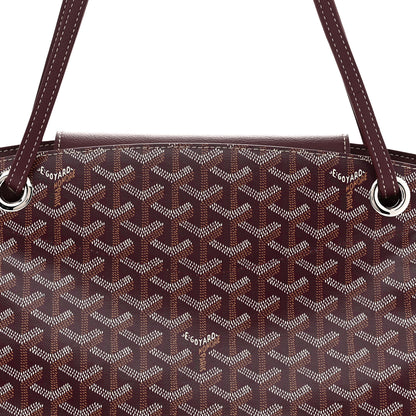 Goyard Goyardine Rouette PM Burgundy 7 of 9