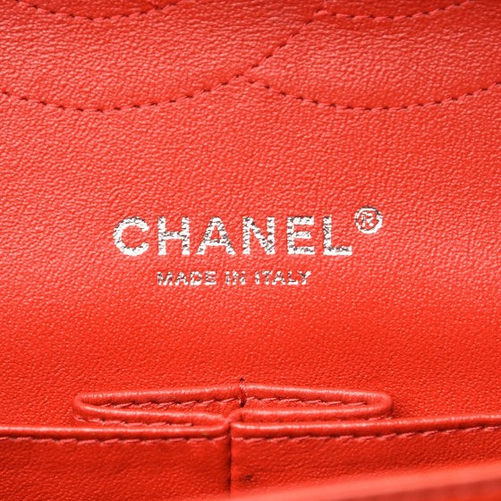Chanel Lambskin Quilted Jumbo Double Flap Red 7 of 15