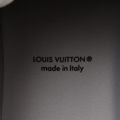 Louis Vuitton Calfskin Mens LV Trainer Sneakers 8.5 White 7 of 13