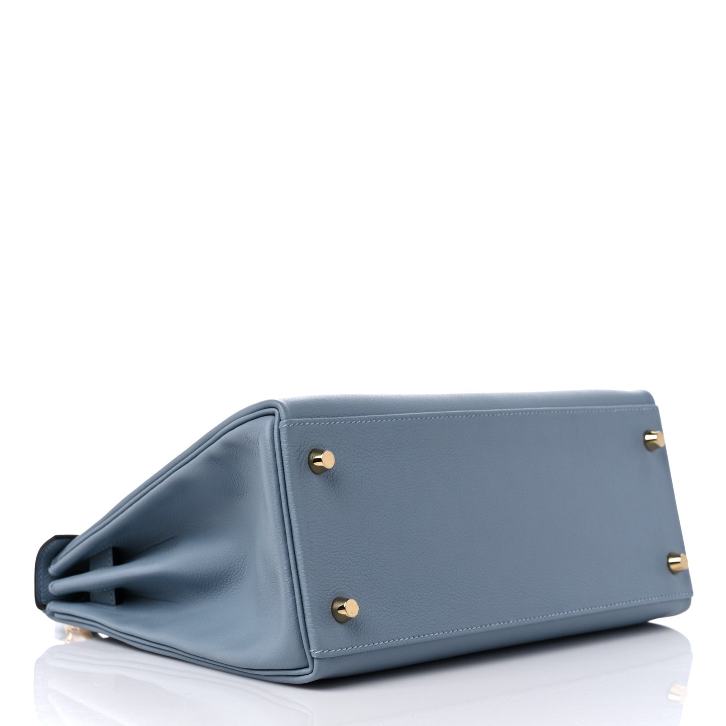 Evercolor Kelly Retourne 28 Bleu Lin