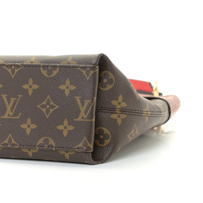 Louis Vuitton Monogram Tuileries Besace Caramel Rouge 8 of 12