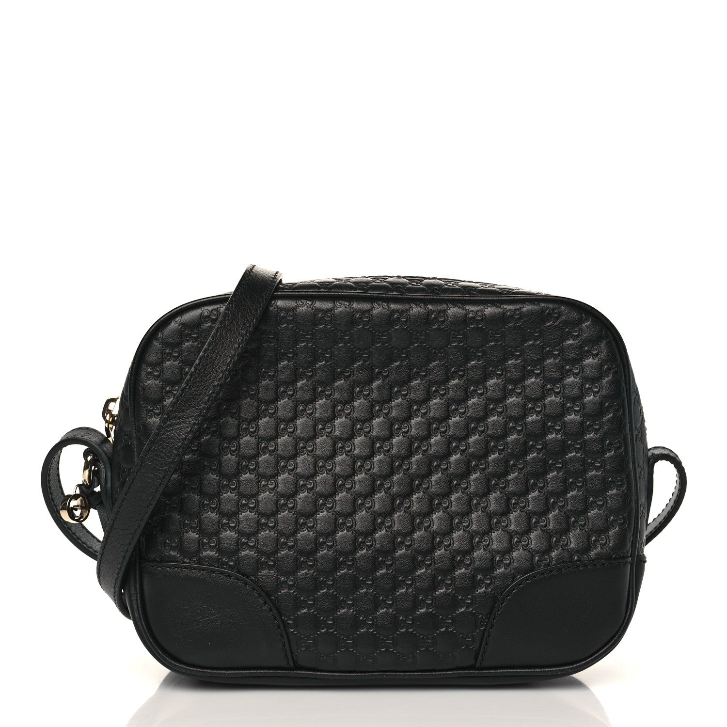 Gucci Microguccissima Mini Bree Messenger Bag Black 1 of 9
