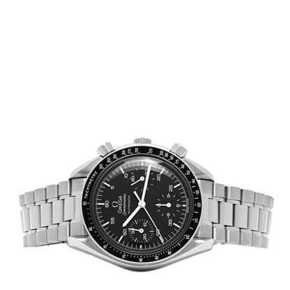 Omega Stainless Steel 39mm Speedmaster Chronograph Automatic Watch Black 3510.50.00 2 of 4