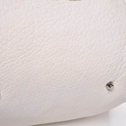 Chloe Calfskin Medium Paddington Satchel White 16 of 17