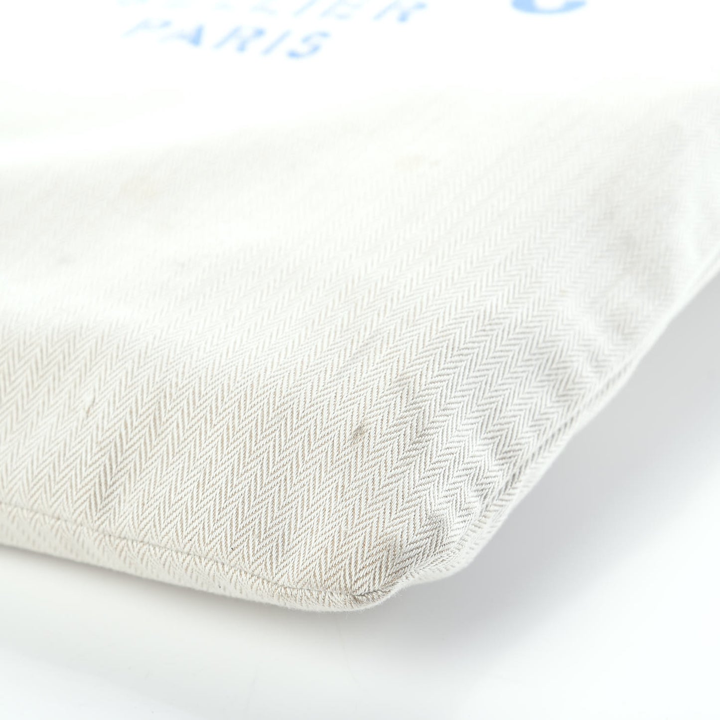 Canvas Aline Grooming Bag Craie Blue Jean