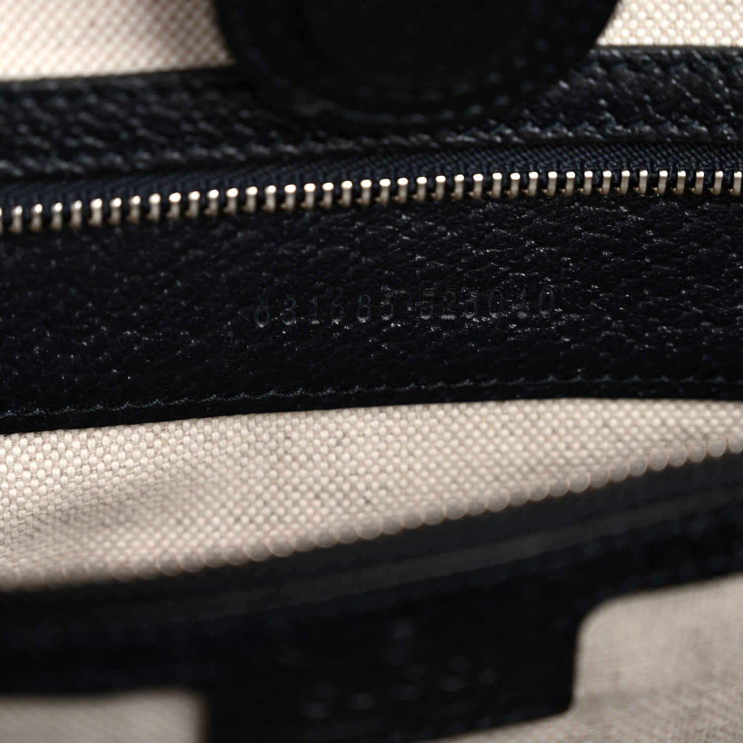 GG Supreme Monogram Textured Calfskin Web Medium Ophidia Shopping Tote Beige Blue
