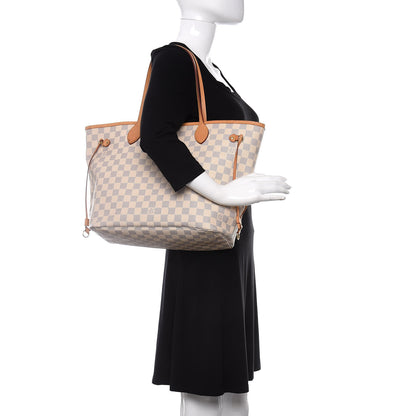 Louis Vuitton Damier Azur Neverfull MM 2 of 18