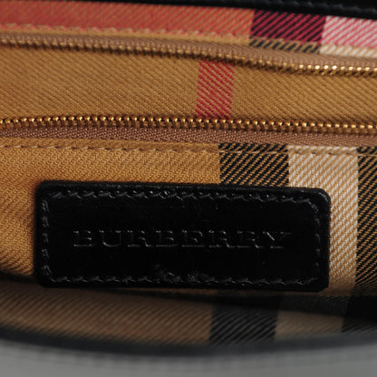 Burberry Polished Bridle Leather Small Abbott Crossbody Black 6 of 8