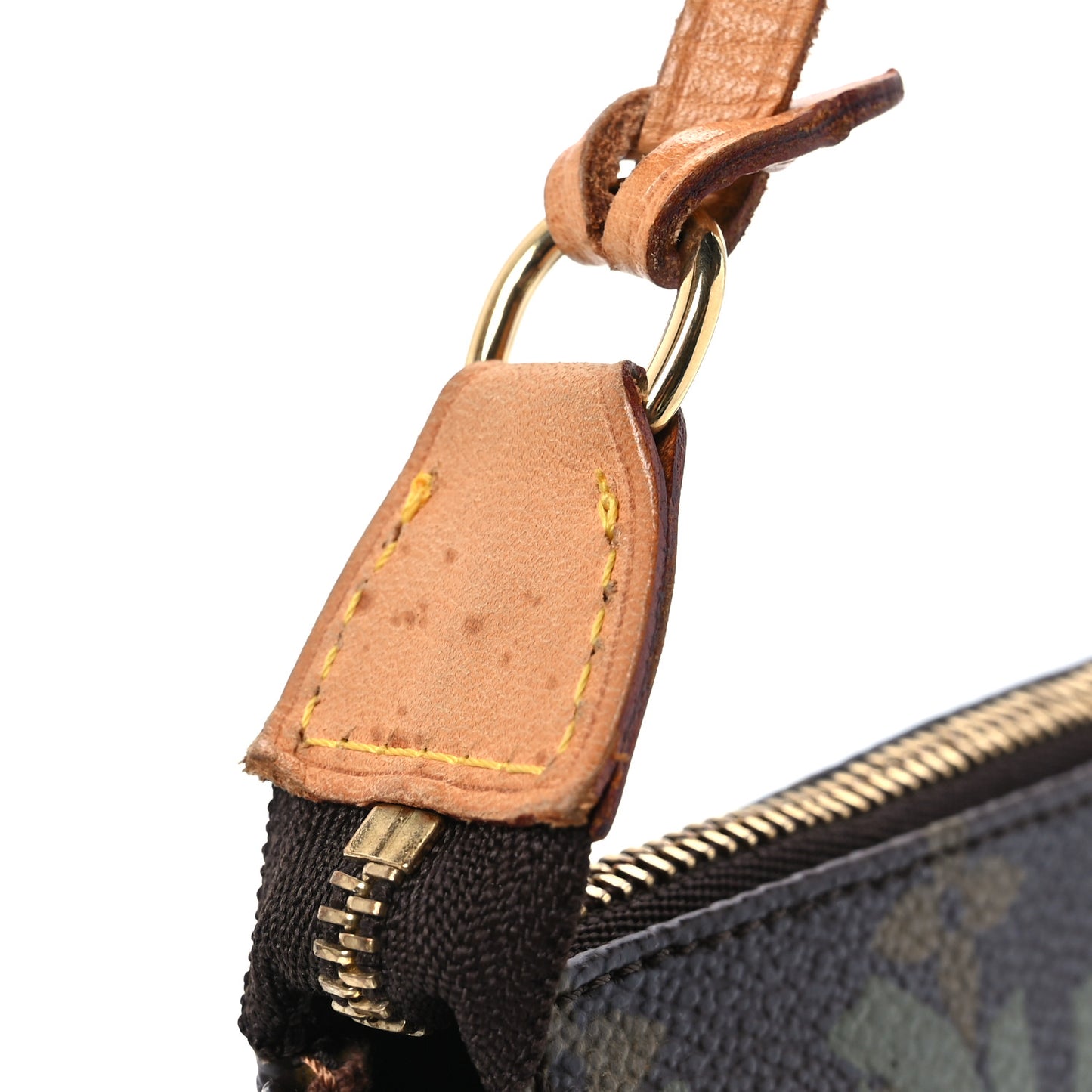 Monogram Graffiti Pochette Accessories Kaki
