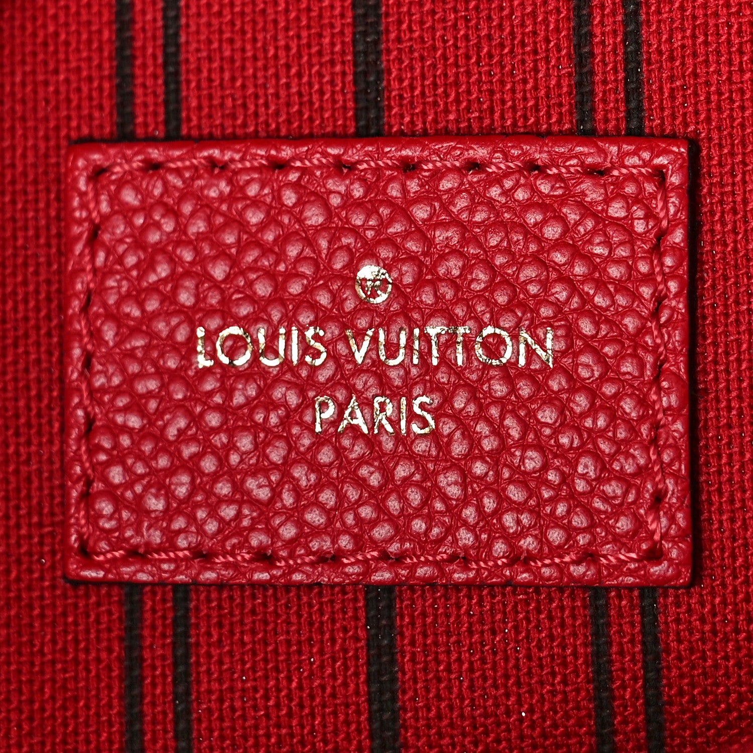 Louis Vuitton Empreinte Pochette Metis Scarlet 5 of 9