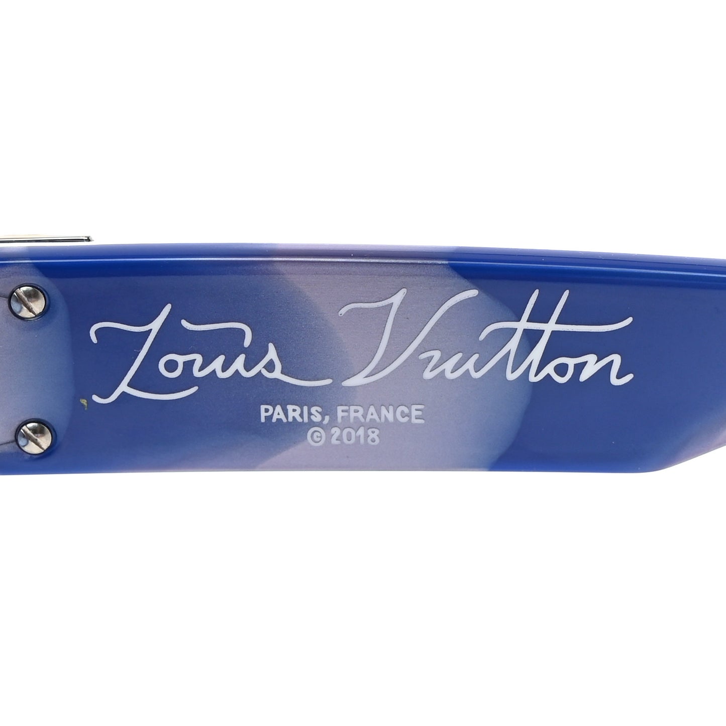 Acetate 1.1 Millionaires Sunglasses Z1560E Blue Marble