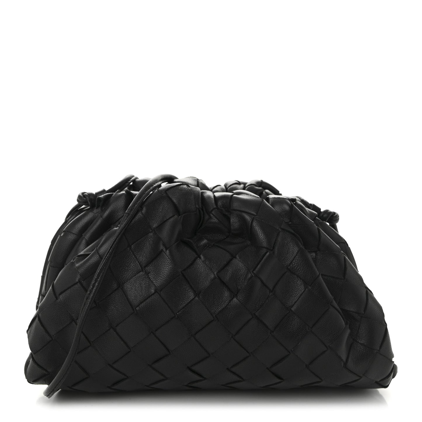 Nappa Intrecciato The Mini Pouch Black