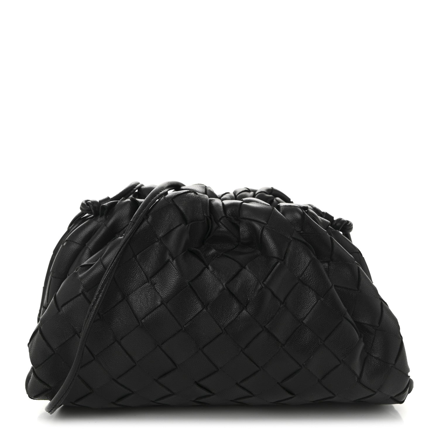 Bottega Veneta Nappa Intrecciato The Mini Pouch Black 1 of 10