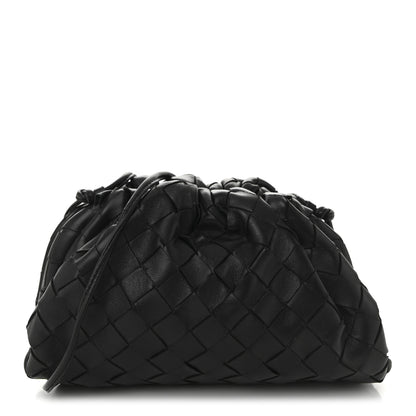 Bottega Veneta Nappa Intrecciato The Mini Pouch Black 1 of 10