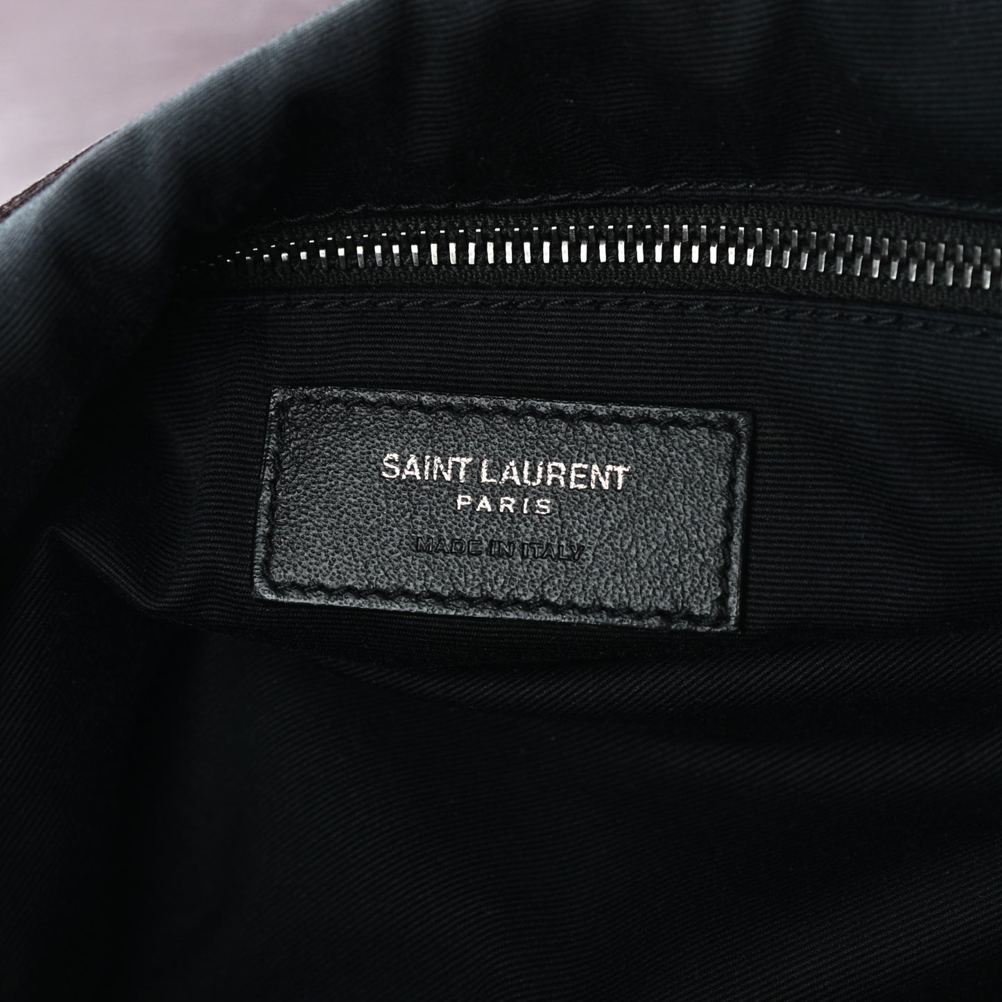 Vintage Lambskin Chevron Monogram Medium Nolita Amaranto
