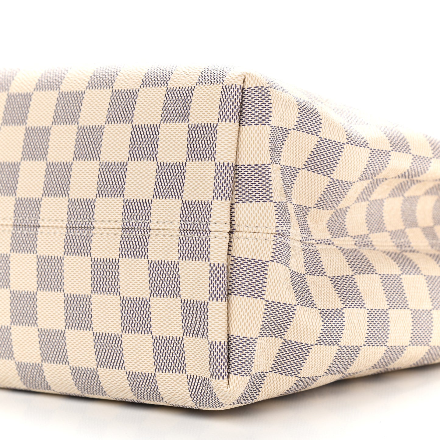 Damier Azur Graceful MM Rose Ballerine