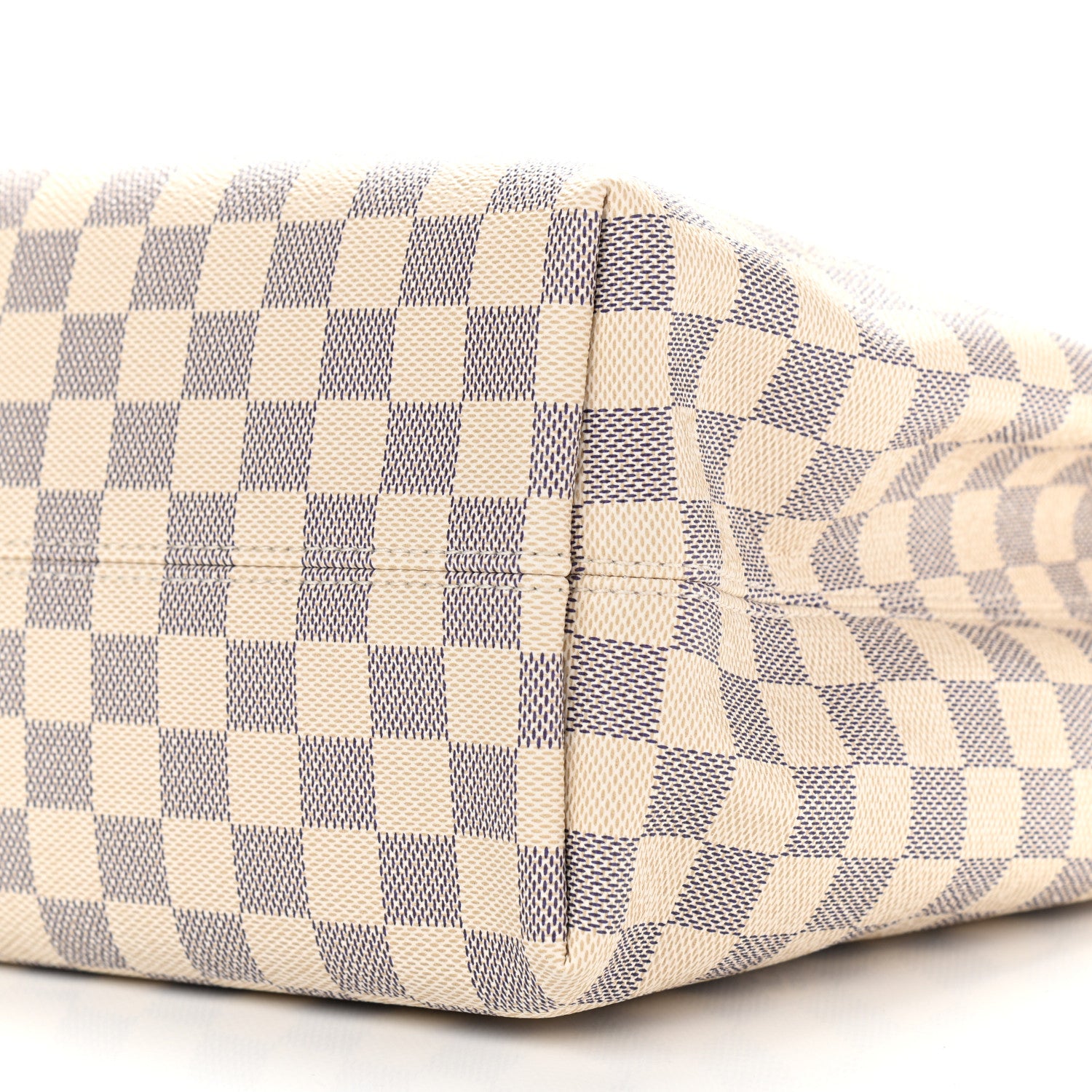 Louis Vuitton Damier Azur Graceful MM Rose Ballerine 9 of 10