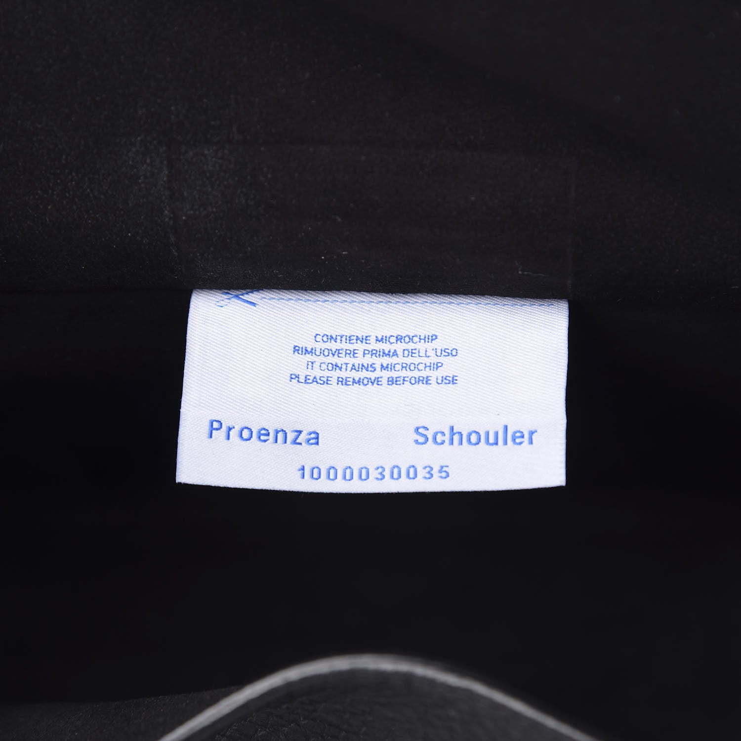 Proenza Schouler Pebbled Calfskin Small Courier Black 7 of 14