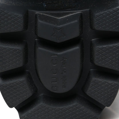 Gucci Rubber Horsebit Knee High Boots 39 Black 7 of 7