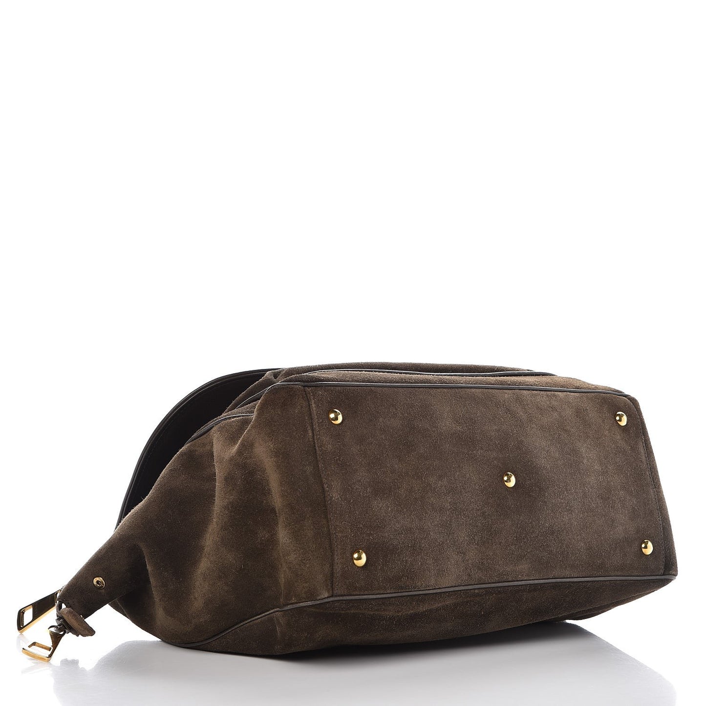 Suede Medium 1973 Top Handle Satchel Olive